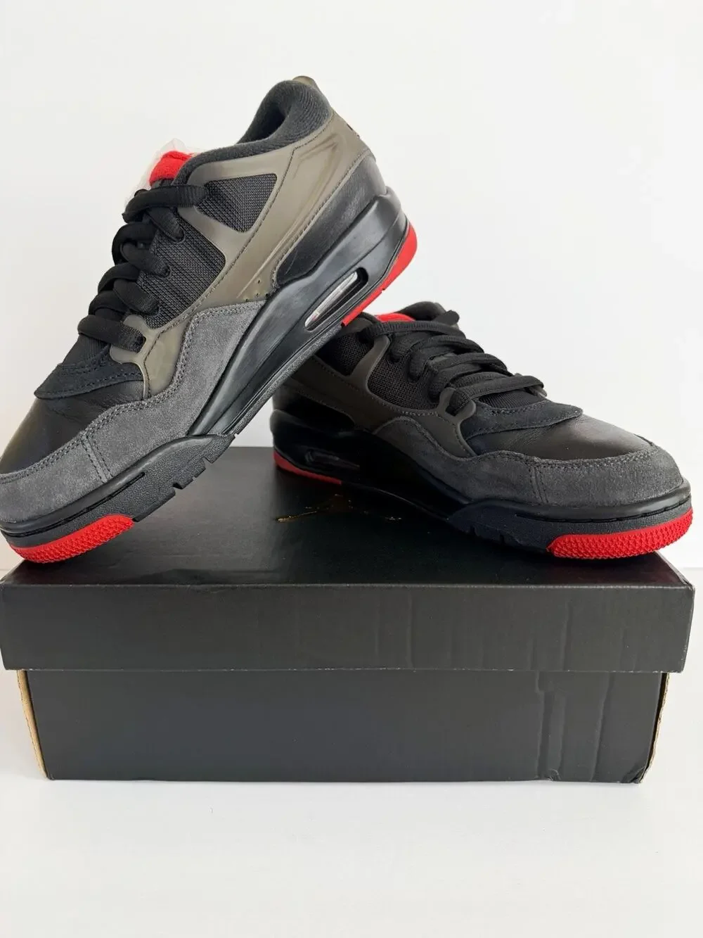 Jordan Air Jordan 4 RM Sneakers Black/Red/Anthracite US 7Y/8.5W FQ7938-060